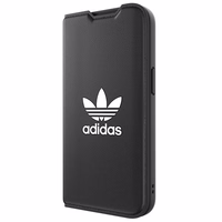 Adidas OR Viedtālruņa apvalks Booklet BASIC iPhone 14 6.1" melns/balts 50181