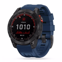 TECH-PROTECT ICONBAND GARMIN FENIX 5 / 6 / 6 PRO / 7 tumši zils