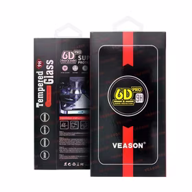 6D Pro Veason aizsargstikls - Samsung Galaxy S22 Plus / S23 Plus melns