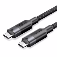 Vention USB 3.2 5A 10Gbps 1m BK USB-C to C cable