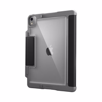 STM Dux Plus - Rugged maciņš iPad Air 11” M3 (2025) / M2 (2024) / iPad Air 10.9” (5th-4th gen.) (2022-2020) MIL-STD-810G with Apple Pencil turētājs (melns)