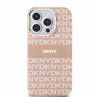 DKNY IML Mono & Stripe MagSafe apvalks iPhone 13 Pro Max - rozā (m)
