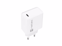 NATEC NETWORK CHARGER RIBERA USB-C 20W PD balts