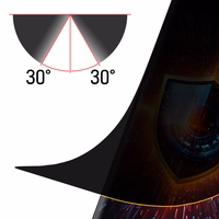 3mk Silky Matt Privacy aizsargstikls Motorola Edge 30 Ultra viedtālrunim