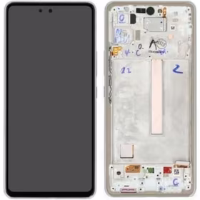 LCD screen Samsung A536 A53 5G 2022 ar touch screen un frame Awesome Peach original (service pack)