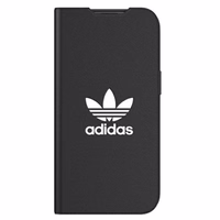 Adidas OR bukleta apvalks BASIC iPhone 13 - melns un balts