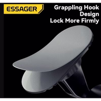 Automašīnas turētājs Essager "Spiral" melns (magnētisks / lipīgs paliktnis)