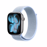 Crong Nylon - Sport Band for Apple Watch 38/40/41/42 mm (Cool Blue)