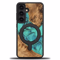Bewood Unique maciņš for Samsung Galaxy A55 5G tirkīza with MagSafe