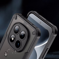 Tech-Protect izturīgs aizsargvāciņš priekš Xiaomi Poco M8 Pro / Xiaomi Redmi Note 15 Pro+ 5G - Melns