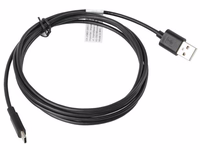 Lanberg CA-USBO-10CC-0018-BK USB cable USB 2.0 1.8 m USB A USB C melns