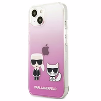 KARL LAGERFELD KLHCP13SCKTRP IPHONE 13 MINI 5.4 "maciņš rozā/rozā KARL & CHUPETTE