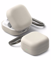 Ringke Silikona Maciņš for Samsung Galaxy Buds 4 / 4 Pro - bēšs