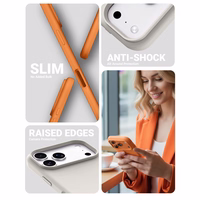 Crong Color Cover Magnetic - MagSafe iPhone 17 maciņš (Stone smilšu)