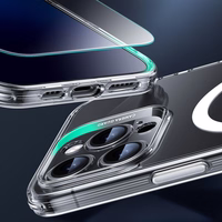 ESR Classic Pro Komplekts Halolock Magnētiskais viedtālruņa apvalks iPhone 16 Pro Max - Caurspīdīgs