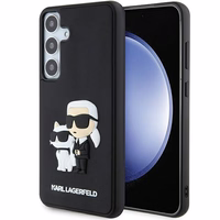 Karl Lagerfeld maciņš for Samsung Galaxy S24 Plus KLHCS24M3DRKCNK melns HC 3D RUBBER KC NFT