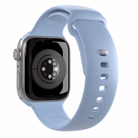 Puro Icon silikona siksniņa Apple Watch 38/40/41 mm - gaiši zils (2 gab.)
