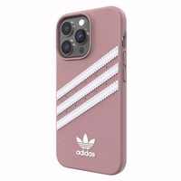 Adidas OR veidots viedtālruņa apvalks PU iPhone 13 Pro / iPhone 13 - rozā