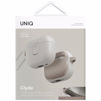Uniq Clyde Lock apvalks AirPods 4 - bēšs