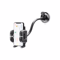 FORCELL F-GRIP Regular 27 cm auto turētājs vējstiklam / paneļim / ventilācijas atverei melns