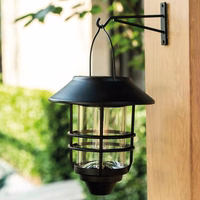 Forever Light Solar LED lampa lantern SUNARI FLS-40 melns