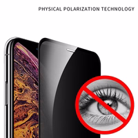 X-ONE Pilns Pārklājums Īpaši Spēcīgs Privātums - iPhone 14 Pro Max (pilna līme) rūdītais stikls 9H