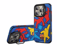 FC Barcelona Case iPhone 16 Pro Max Magnētiskais maciņš MagSafe OCFCBMCIP16PMSP SP