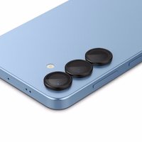 Spigen Optik Pro GLAS.TR EZ FIT 2 komplekti kameru vākiem Samsung Galaxy S25 - melns