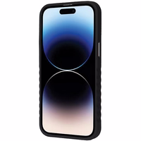 Audi sintētiskās ādas viedtālruņa apvalks MagSafe iPhone 14 Pro Max - rozā