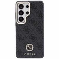 Guess maciņš 4G Rhinestone Round Logo MagSafe for Samsung Galaxy S26 Ultra melns