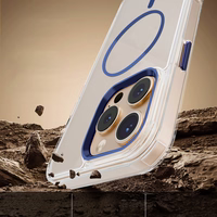 Clear Thin Mag maciņš for iPhone 16 Pro 6,3" zils