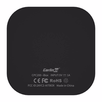Carlinkit Tbox Basic (2+16G) bezvadu adapteris Carplay/Android (melns)