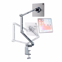 Wozinsky WTY0YS1 magnētiskais turētājs, 360° rotējošs, ciets, tālrunim un planšetdatoram - pelēks