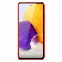 Dux Ducis Yolo elegants apvalks no mīksta TPU un PU ādas Samsung Galaxy A72 4G sarkans