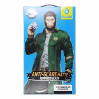 Aizsargstikls 5D Mr. Monkey Glass - Apple iPhone 17 Air melns (Stipra matēta virsma)