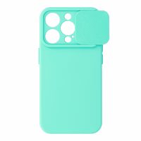 Camshield Soft viedtālruņa apvalks Iphone 15 Pro piparmētru