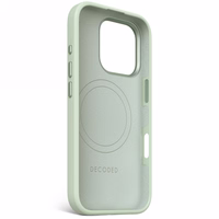 Decoded antimikrobiālais silikona Stacks aizmugurējais apvalks ar MagSafe iPhone 16 Pro - zaļš