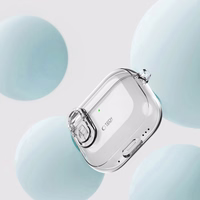 Tech-Protect Slim Hook apvalks AirPods 4 (m) - skaidrs