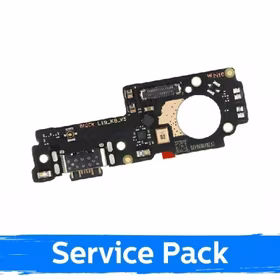 Uzlādes ports saderīgs ar Xiaomi Poco M5 ar elastīgo kabeli / Plata (Service Pack)