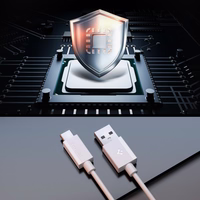 Spigen EB6010AC USB-A / USB-C 60W kabelis 100 cm - balts