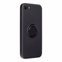 Silikona gredzenveida apvalks viedtālrunim IPHONE 7 / 8 / SE 2020 / SE 2022 - melns