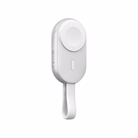 Portatīvais lādētājs Apple Watch Forcell F-Energy Mini Power Watch 1A 2,5W 1200 mAh balta