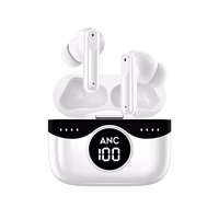 Blavec Bluetooth TWS austiņas BW-04 Prime Active ANC+ENC (BW04PA-W) baltas