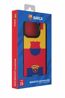 FC Barcelona Case iPhone 15 Pro Magnētiskais maciņš MagSafe OCFCBMCIP15PMF MF