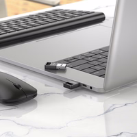 Bluetooth adapteris Borofone DH8 Bluetooth 5.1 melns