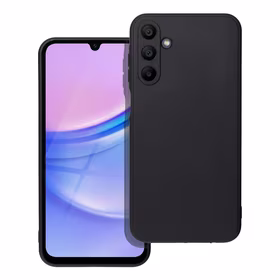 Matēts viedtālruņa apvalks SAMSUNG A15 5G / A15 4G melns