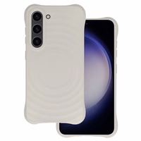 Tel Protect Wave Magnētiskais viedtālruņa apvalks Samsung Galaxy S23 Plus pelēka