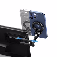 USAMS Salokāms magnētiskais turētājs US-ZJ076 instrumentu panelim melns ZJ76ZJ01