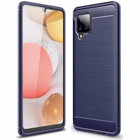 CARBON maciņš FLEXIBLE COVER TPU maciņš SAMSUNG GALAXY A42 5G zils