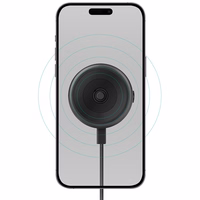 ENERGEA universāls bezvadu turētājsAirLock uz paneļa/pie režģa melns/black